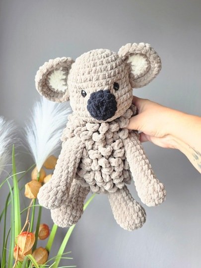 Häkelanleitung Baby Koala - Koalabär Baby