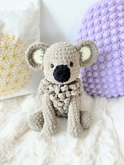 Häkelanleitung Baby Koala - Koalabär Baby