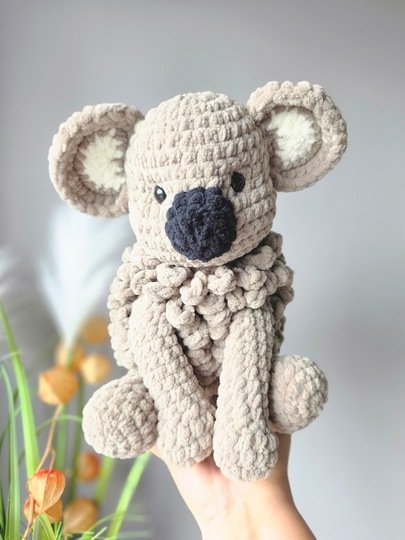 Häkelanleitung Baby Koala - Koalabär Baby