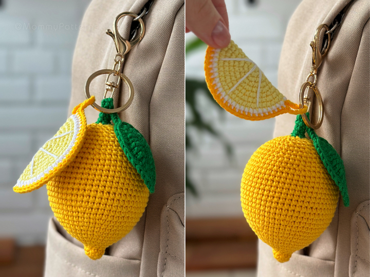 Lemon Bag Charm