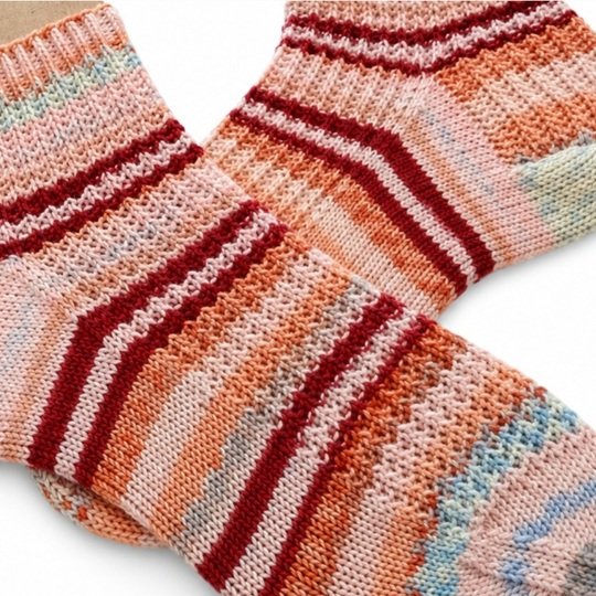 Strickanleitung Socken Missouri