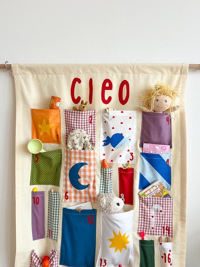 DIY Advent Calendar Sewing Pattern for Christmas Juliana Martejevs Easy