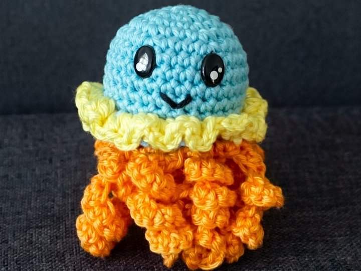 Häkelanleitung: Baby Qualle