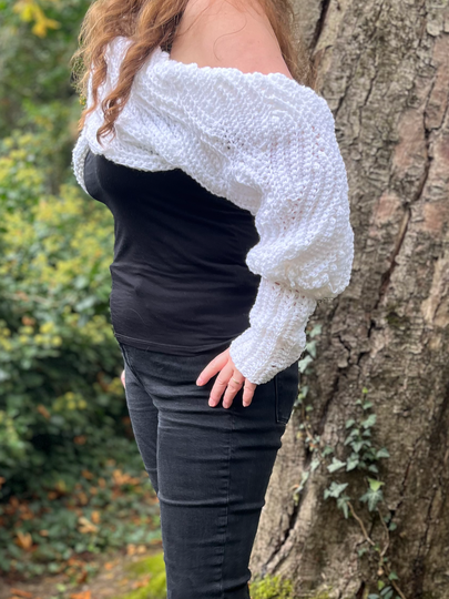 Crochet Pattern Sleeve Scarf "Artis"