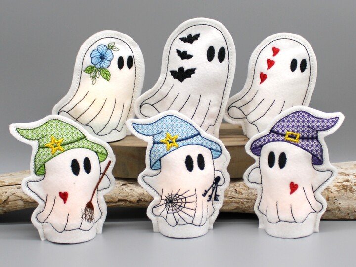 ITH LED Stickdatei Cover Gespenster Halloween Geist
