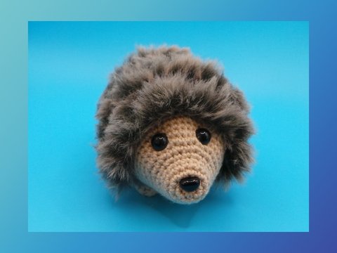 Häkelanleitung kleiner Igel