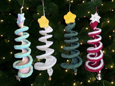 Häkelanleitung Baum Spirale / Windspiel