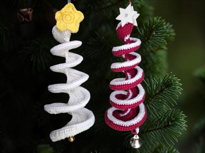 Häkelanleitung Baum Spirale / Windspiel