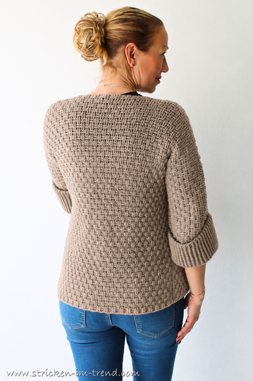 Traditional Cardigan Crochet Pattern with Beautiful Border | AlpenChic