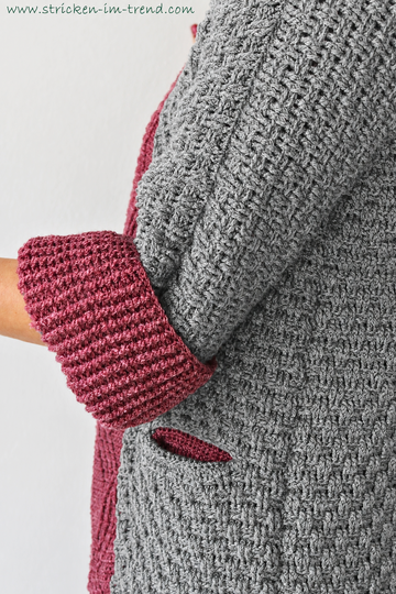 Traditional Cardigan Crochet Pattern with Beautiful Border | AlpenChic