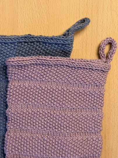 Waschlappen#104, klassischer Waschhandschuh, Strickanleitung
