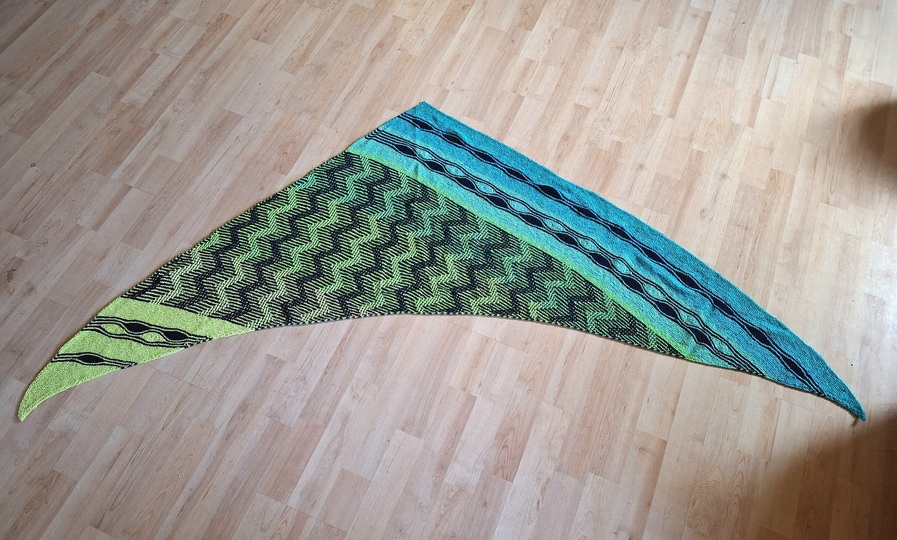 Tuch Aurora Verde