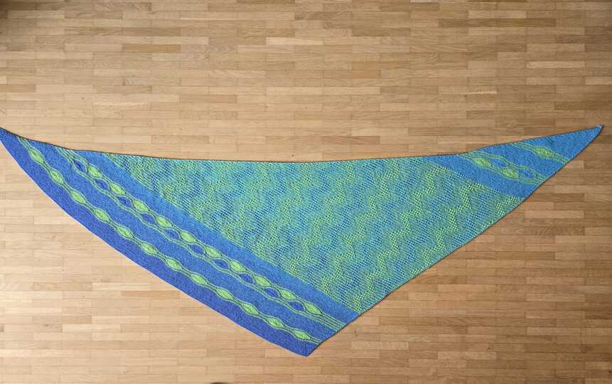 Tuch Aurora Verde