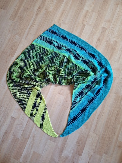 Tuch Aurora Verde