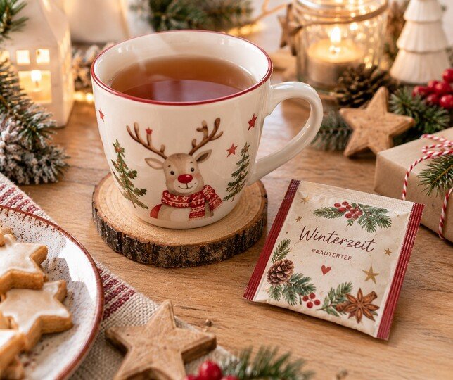 Tee-Adventskalender Yoga zum Ausdrucken YOGA