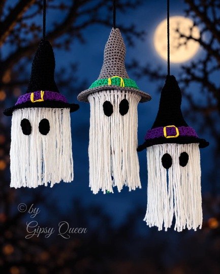Häkelanleitung Bundle Hubert Huhu & Gruselblume Glotzi, Halloween Deko