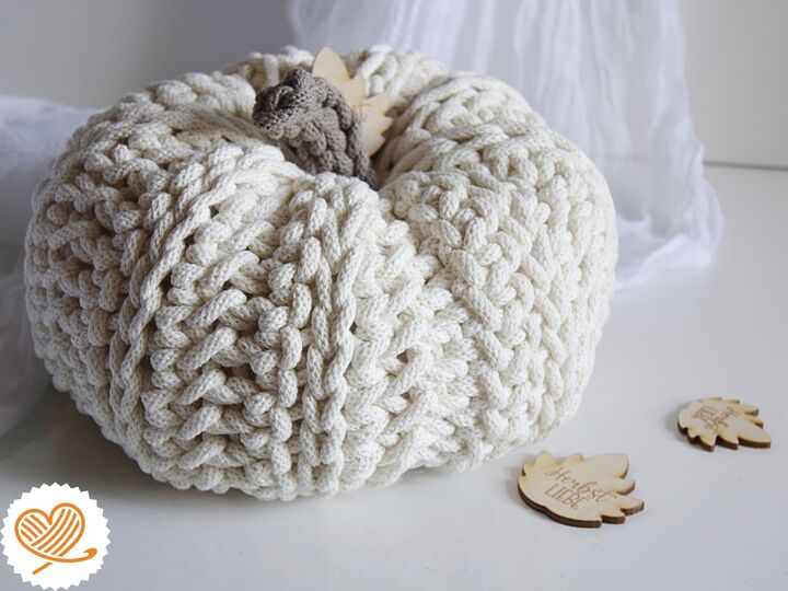 + HERBSTLIEBE + Kürbis aus Bobbiny Kordel häkeln - für Anfänger - Herbst