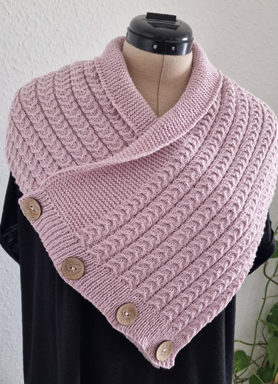 Strickanleitung für den Schalkragen "Cool Winter"