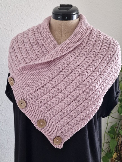 Strickanleitung für den Schalkragen "Cool Winter"