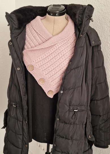 Strickanleitung für den Schalkragen "Cool Winter"