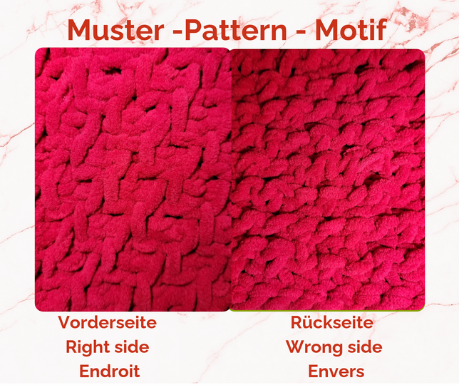 Scarf with Detachable Hood – Tunisian Crochet – Advanced