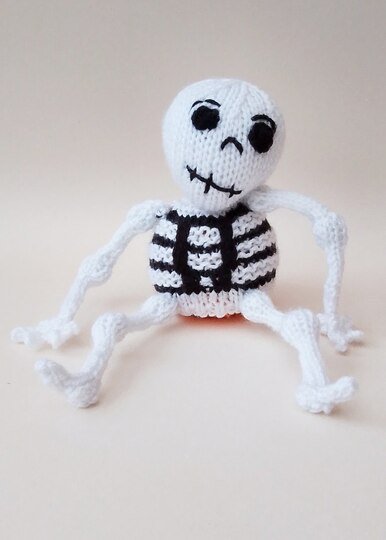 TeaCosyFolk's Skeleton Chocolate Orange Cosy Knitting Pattern