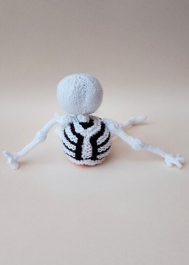 TeaCosyFolk's Skeleton Chocolate Orange Cosy Knitting Pattern