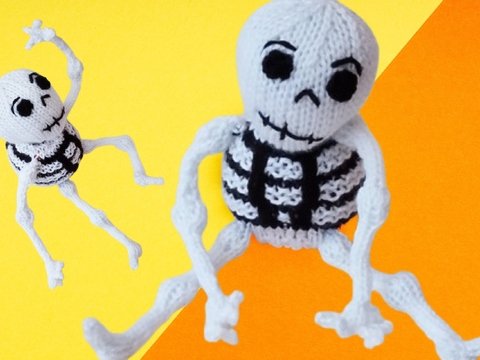 TeaCosyFolk's Skeleton Chocolate Orange Cosy Knitting Pattern