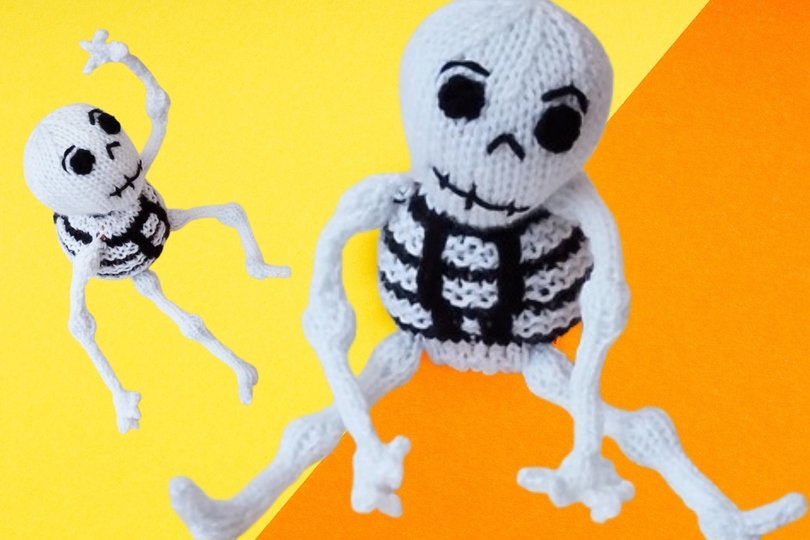 TeaCosyFolk's Skeleton Chocolate Orange Cosy Knitting Pattern