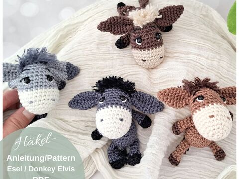 Crochet pattern donkey
