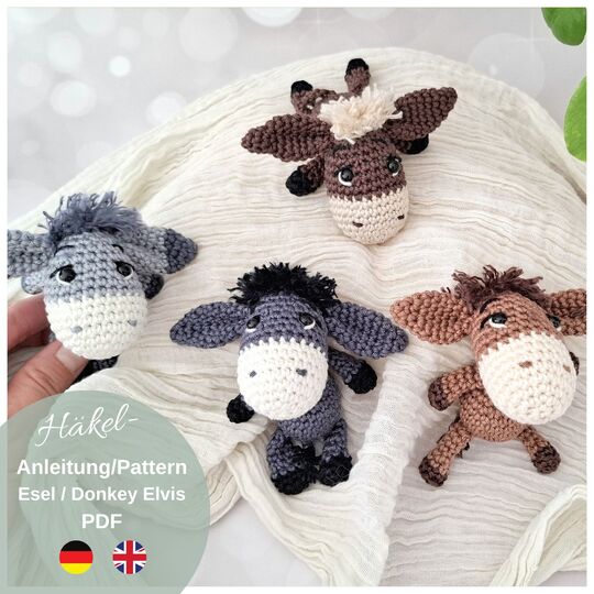 Crochet pattern donkey