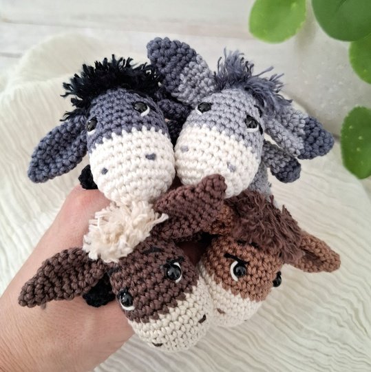 Häkelanleitung Esel Elvis