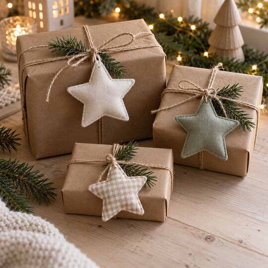 Stoffsterne selber nähen – Weihnachtsdeko aus Stoff | DIY-Nähanleitung als