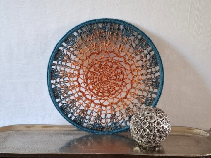 Häkelanleitung Mandala "Tannenwald"