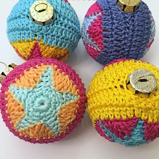 Crochet Pattern Bundle: Coasters & Christmas Ornaments Star Design