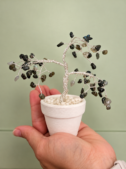 DIY Lucky Tree with Gemstones | Easy Step by Step Tutorial