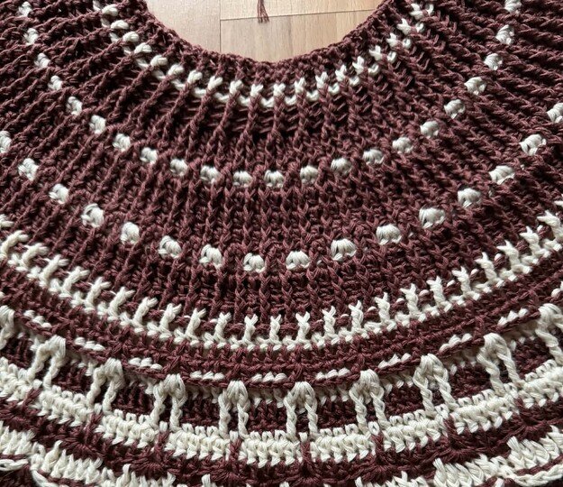 Häkelanleitung Pulli Flockenzauber