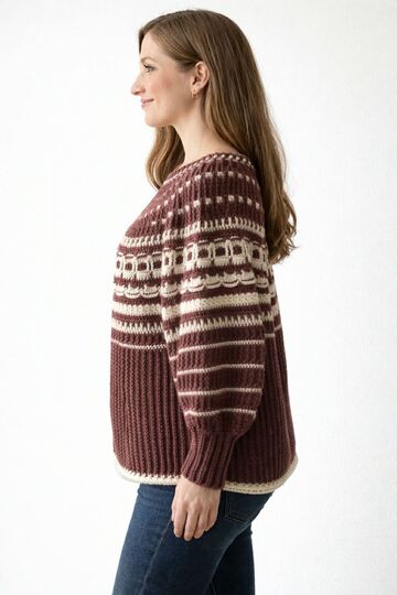 Häkelanleitung Pulli Flockenzauber