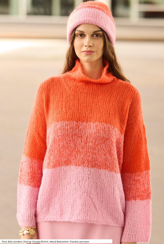 Pulli top down und Wendemütze - Bild 5