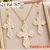 FSL Cross Earrings Embroidery File – 5 Sizes Machine Embroidery files