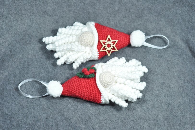 Häkelanleitung Weihnachtswichtel zum Aufhängen