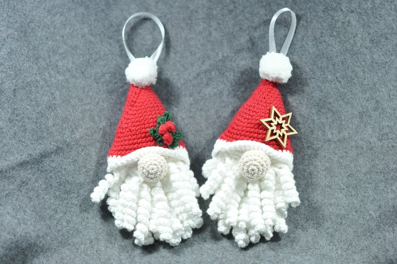 Häkelanleitung Weihnachtswichtel zum Aufhängen