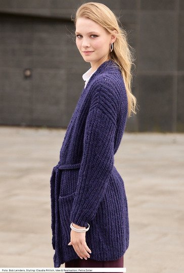Jacke mit Gürtel