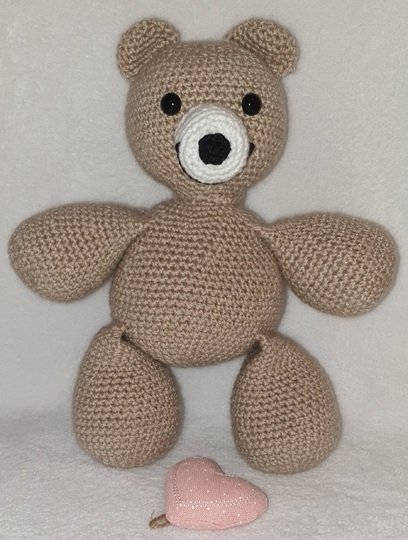 Häkelanleitung Teddybär Toddle – Universal-Baukasten als PDF-Datei