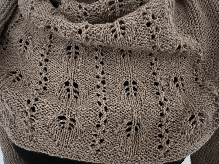 Strickanleitung - Tuch und Stirnband "Lund"