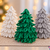 Häkelanleitung Weihnachtsbaum-Geschenkbeutel, Weihnachtsdeko