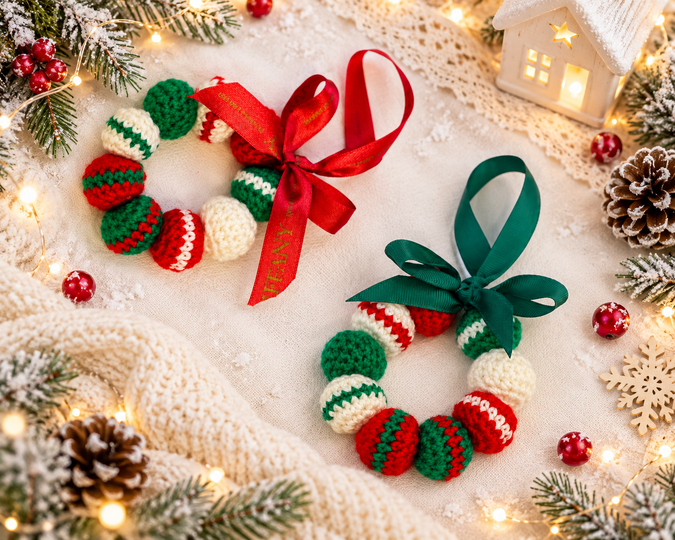 Crochet Christmas Wreath Pattern