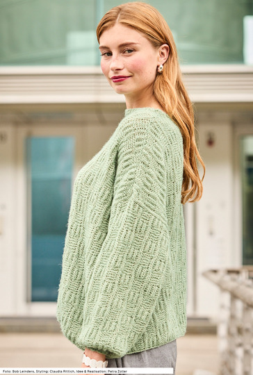 Pulli mit Stehkragen