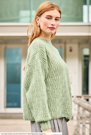 Pulli mit Stehkragen