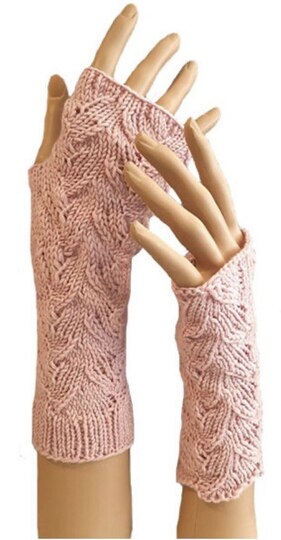 3 Strickanleitungen Handstulpen Armstulpen